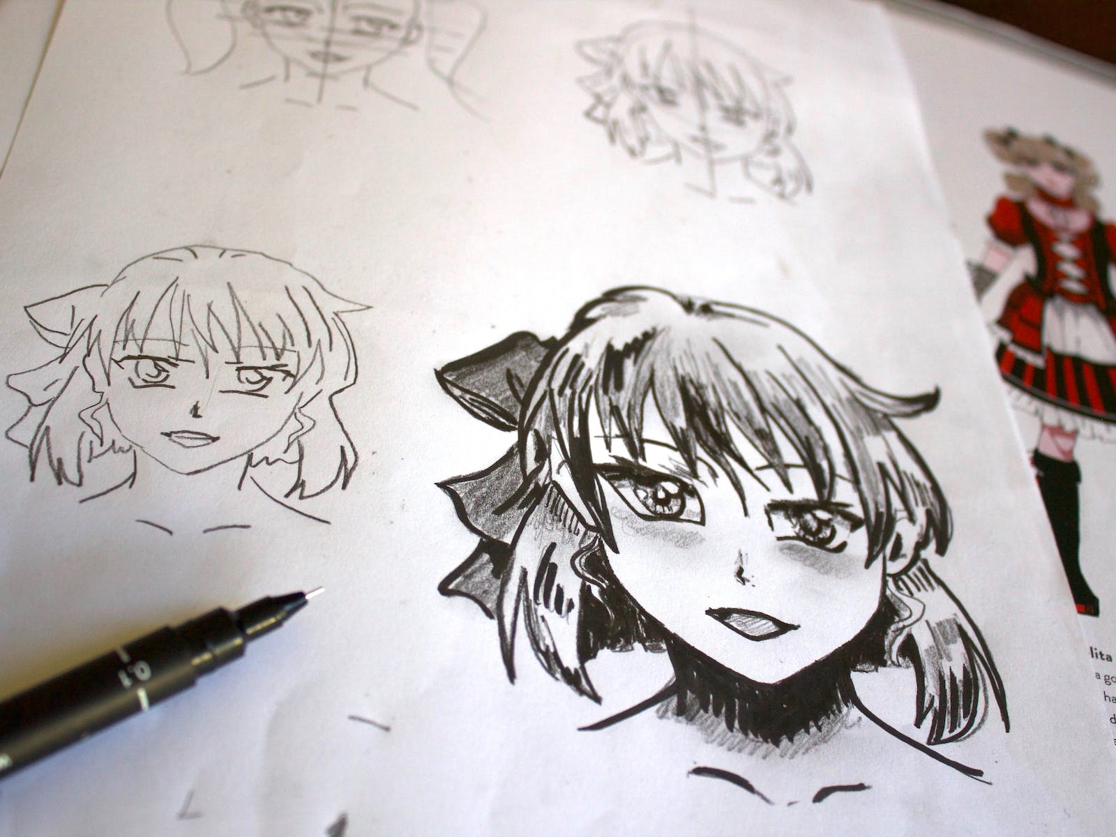 Manga Beautiful Image Drawing - Drawing Skill