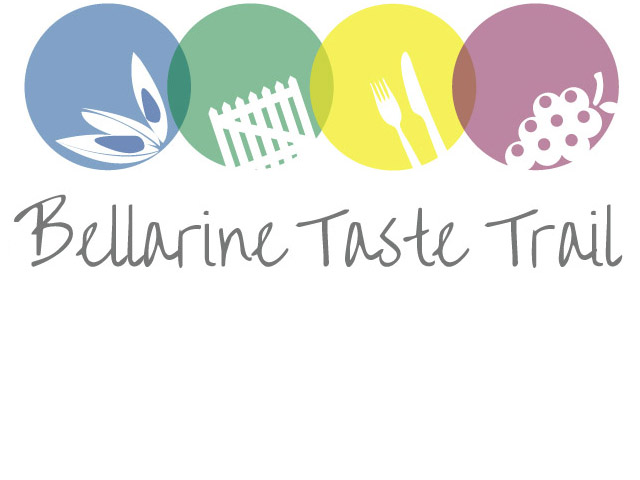 Bellarine Taste Trails Logo, Geelong and the Bellarine Peninsula
