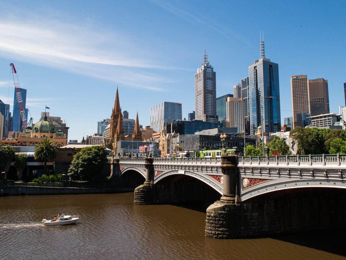 Melbourne, Yarra River, Victoria