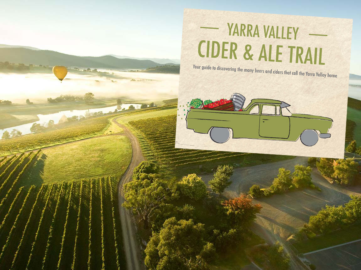 Yarra Valley Cider and Ale Trail brochure